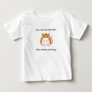 Ich war im Jahr der RAT geboren! Baby T-shirt