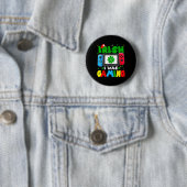 Ich war irisch lustig beim Gamen St. Patricks Day  Button (Beispiel)