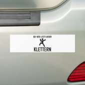 ich wär jetzt lieber klettern autoaufkleber (Auf Auto)