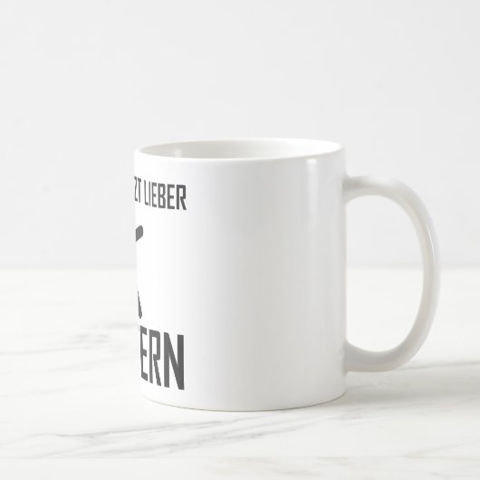 ich wär jetzt lieber klettern kaffeetasse (Rechts)