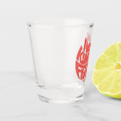 Ich war Kung-Fu-Kämpfer Schnapsglas (Links)