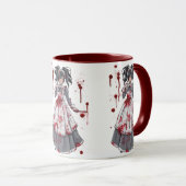 Ich war Mädchen für Sie gotische Tasse (VorderseiteRechts)