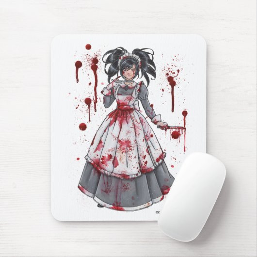 Ich war Mädchen für Sie gotisches Mousepad (Mit Mouse)