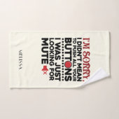 Ich war nicht Gemein, Ihre Tasten zu sarkastischem Handtuch (Handtuch)