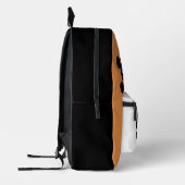 Ich war nicht hier Retro Backpack mit dem Stundeng Bedruckter Rucksack (Links)