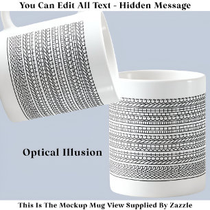 Ich war nicht Kung Fu Kämpfen versteckte Nachricht Kaffeetasse