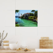 Ich war nicht überall, aber es steht auf meiner Li Poster (Küche)