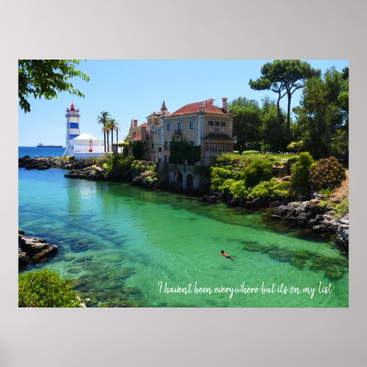 Ich war nicht überall, aber es steht auf meiner Li Poster (Vorne)