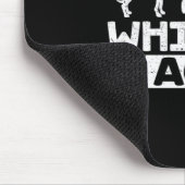 Ich war normal 2 Weiße vor Hund Lover Mousepad (Ecke)