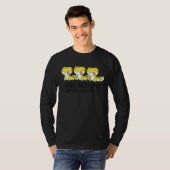 Ich war normal 3 Leopard Geckos Ago Pet Leopard Ge T-Shirt (Vorne ganz)