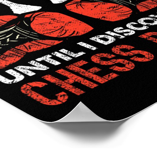 Ich war normal, bis ich Schachboxen entdeckt hatte Poster (Ecke)