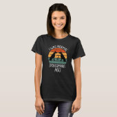 Ich war normal vor 2 Dobermans Dog 1 T-Shirt (Vorne ganz)