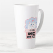 Ich war normal vor drei Katzen Milchtasse (Rechte Ecke)