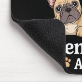 Ich war normal vor zwei Franzosen lustiger französ Mousepad (Ecke)