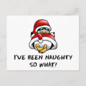 Ich war schmutzig, was? postkarte (Vorderseite)