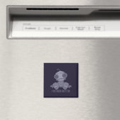 Ich war schon besser trauriger Robot-Cartoon Magnet (In Situ (Geschirrspüler))