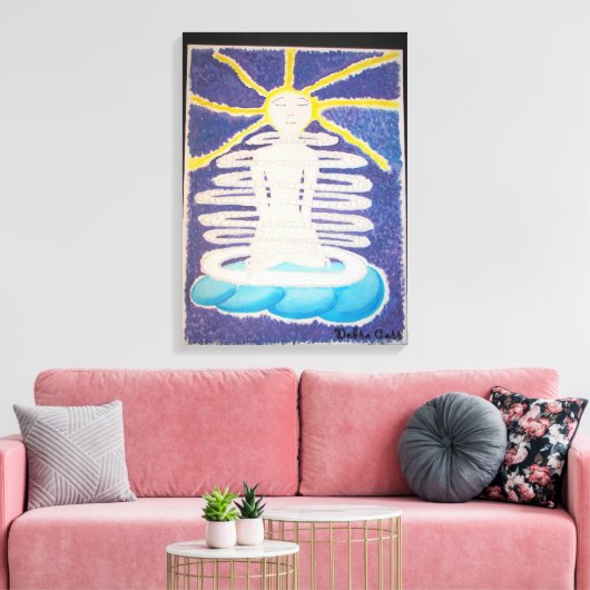 Ich war schon immer ausgestreckte Leinwand (Insitu (Wohnzimmer))