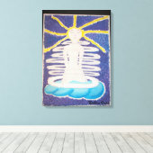 Ich war schon immer ausgestreckte Leinwand (Insitu (Holzboden))