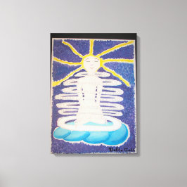 Ich war schon immer ausgestreckte Leinwand