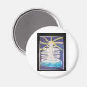Ich war schon immer Magnete Magnet (Vorderseite/Rückseite)