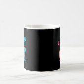 Ich war sechs, jetzt bin ich sieben 6 7 Capybara 6 Kaffeetasse (Mittel)