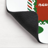 "Ich war sehr unartig" oder "gut" Weihnachten Mousepad (Ecke)