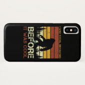 Ich war sozial distanziert, ehe es Cool lustig war Case-Mate iPhone Hülle (Rückseite (Horizontal))