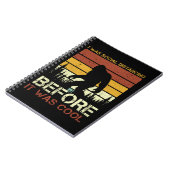 Ich war sozial distanziert, ehe es Cool lustig war Notizblock (Linke Seite)