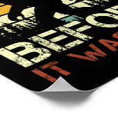 Ich war sozial distanziert, ehe es Cool lustig war Poster (Ecke)