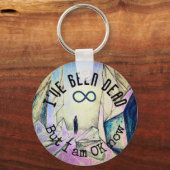 Ich war tot, aber jetzt bin ich okay Reinkarnation Schlüsselanhänger (Vorderseite)