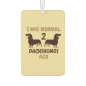 Ich war vor 2 Dackeln normal Autolufterfrischer (Rückseite)