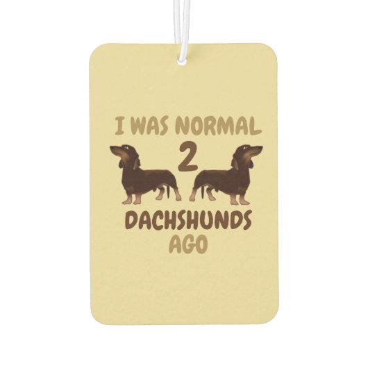 Ich war vor 2 Dackeln normal Autolufterfrischer (Rückseite)