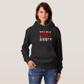 Ich war vor 2 Pitbullen normal Hoodie (Vorne ganz)