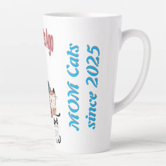 Ich war vor 3 Katzen normal - Funny Cat Tasse (Rechts)