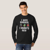 Ich war vor 3 Robotern normal Robotik T-Shirt (Vorne ganz)