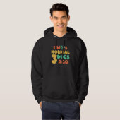 Ich war vor drei Adoptionen normaler Tierarm Hoodie (Vorne ganz)