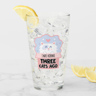 Ich war vor drei Katzen normal Glas