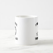 Ich war vor drei Katzen normal Kaffeetasse (Mittel)