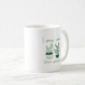 Ich war vor drei Pflanze normal Kaffeetasse (VorderseiteRechts)
