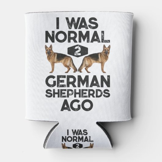 Ich war vor einem Shirt von Männern normal 2 deuts Dosenkühler (Vorderseite)