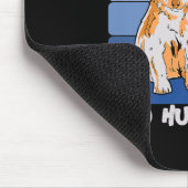 Ich war vor zwei Huskies normal | Shiba Dog Mousepad (Ecke)