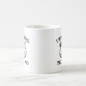 Ich war vor zwei Katzen normal Kaffeetasse (Mittel)
