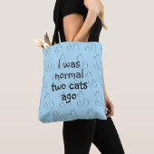 Ich war vor zwei Katzen normal Tasche (Von Nahem)