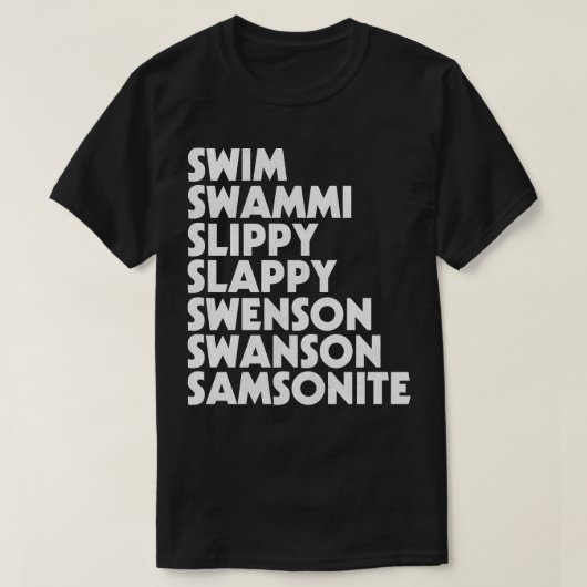 Ich war weit weg T-Shirt (Design vorne)