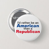 Ich wäre eher Amerikaner Button (Vorne & Hinten)