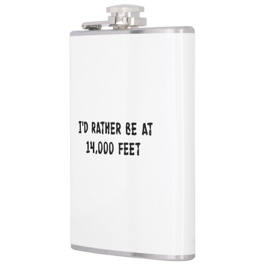 Ich wäre eher auf 3.000 Meter Flachmann (Links)