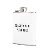 Ich wäre eher auf 3.000 Meter Flachmann (Links)