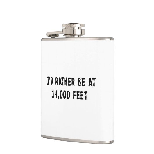 Ich wäre eher auf 3.000 Meter Flachmann (Links)