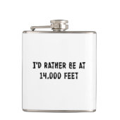 Ich wäre eher auf 3.000 Meter Flachmann (Vorderseite)