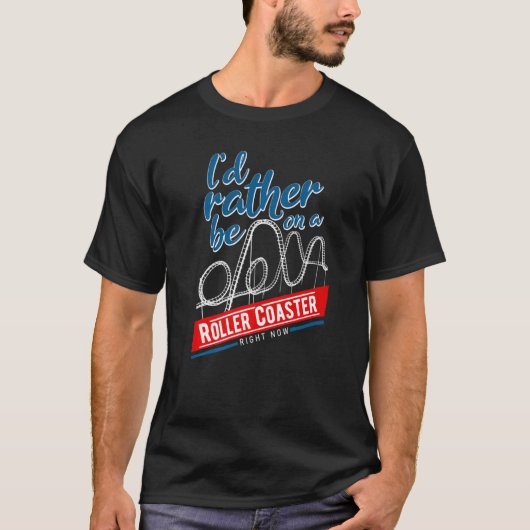 Ich wäre eher auf einem Roller Untersetzer Funny U T-Shirt (Vorderseite)